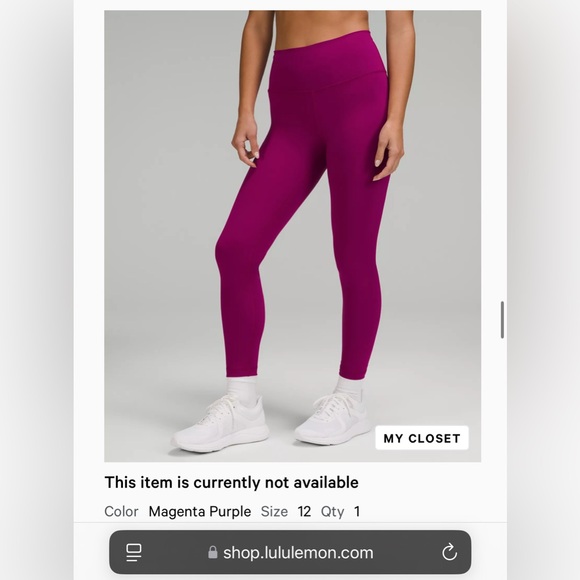 Lululemon leggings, size 12 - Picture 3 of 3